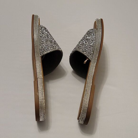BRAND NEW Madden Girl BIJOUR WOMEN's RHONESTONE SLIDE SANDAL R3 - Picture 12 of 16
